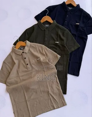 Men's Cas Fitted Cotton Polo T-Shirt.