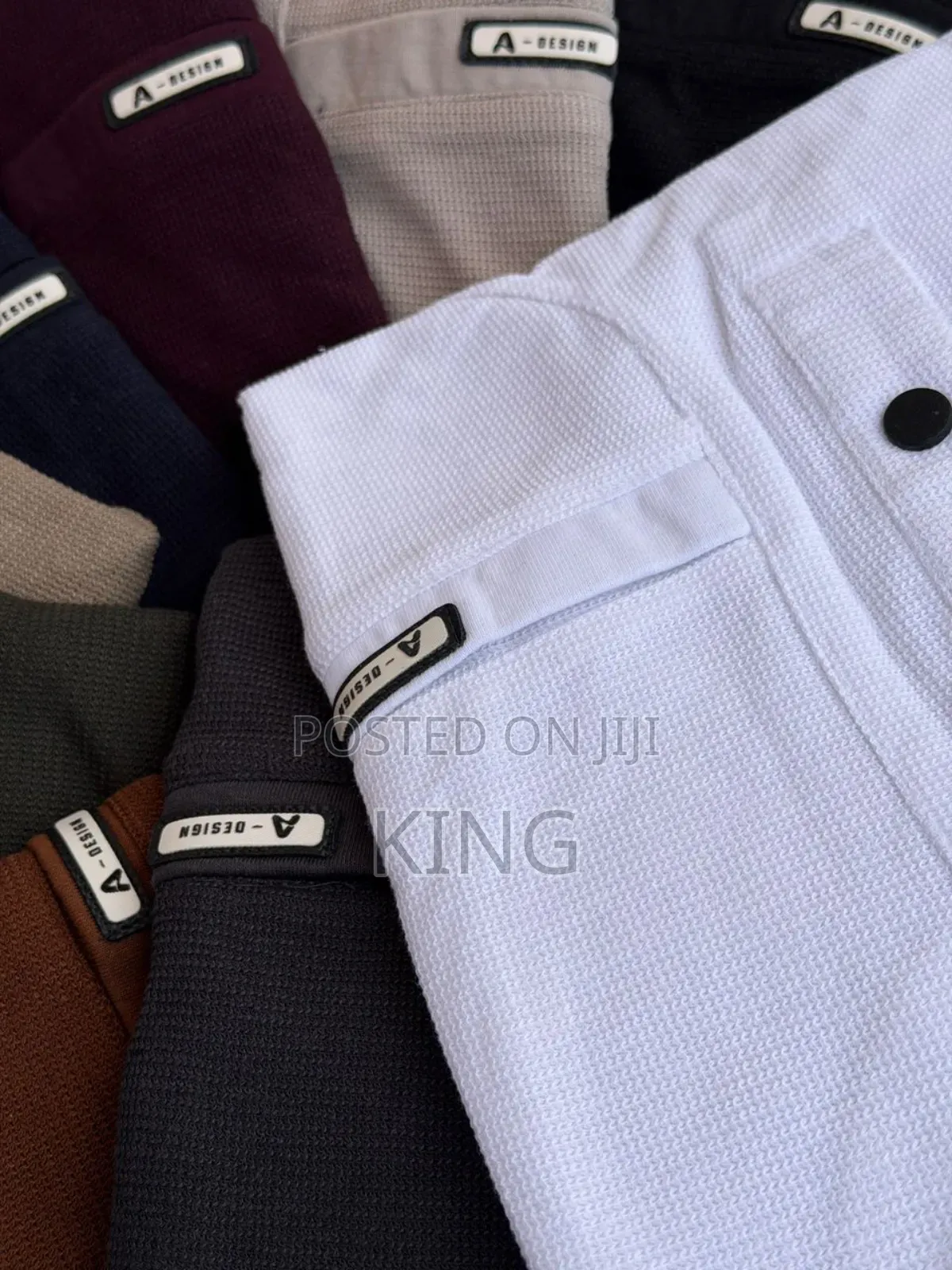 Men's Cas Fitted Cotton Polo T-Shirt.