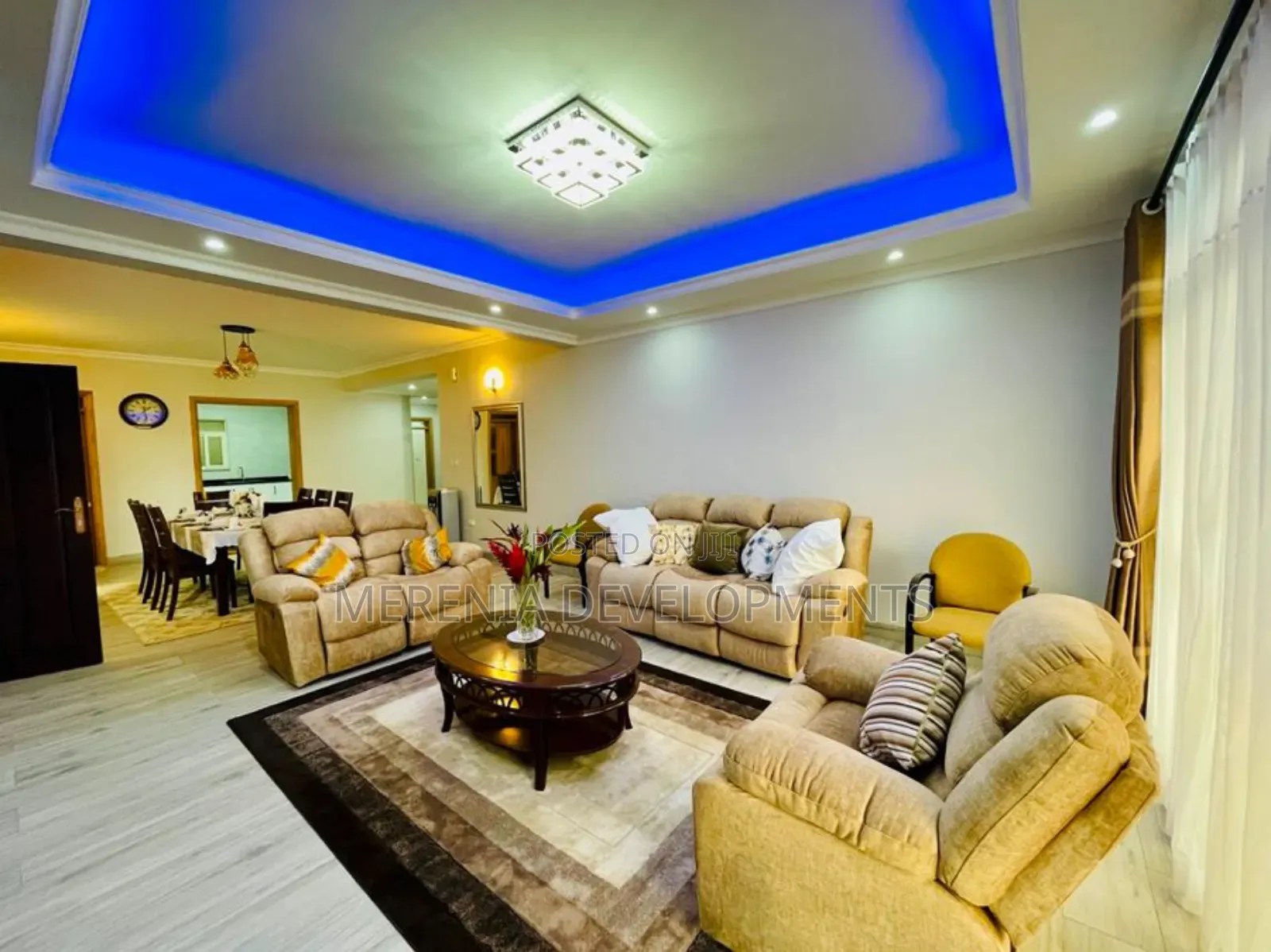 Furnished 3bdrm Apartment in Mbuya, Nakawa for rent
