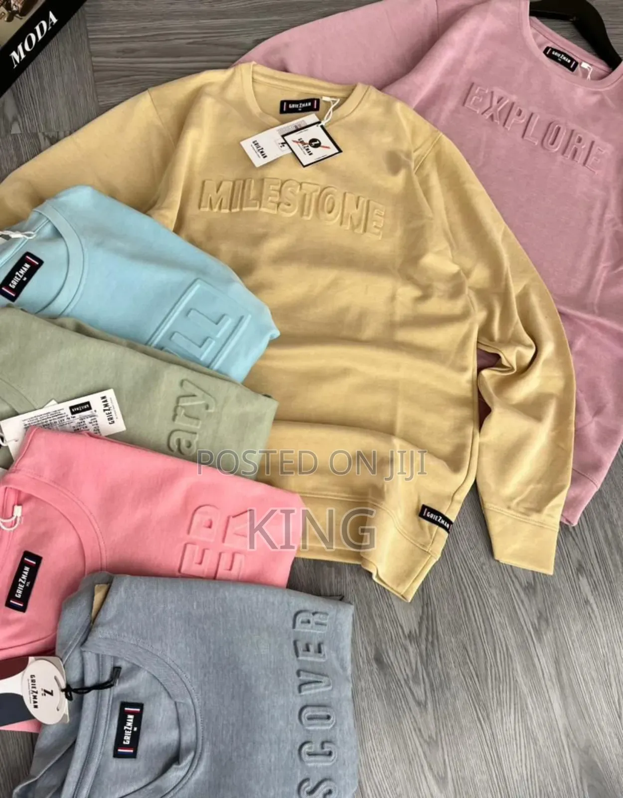 Grizmar Branded Crewneck Sweatershirts