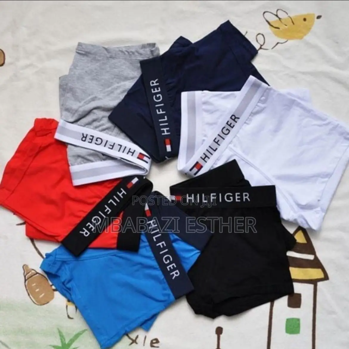Men Label 3piece Cotton Boxers