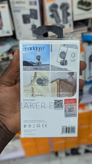 Earldom Eh315 Magnetic Suction Cup Phone Holder.