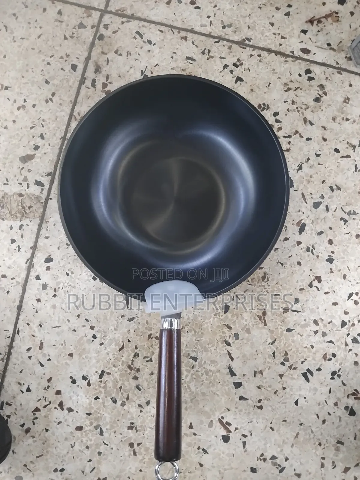Carbon Steel Wok Fry Pan 30cm