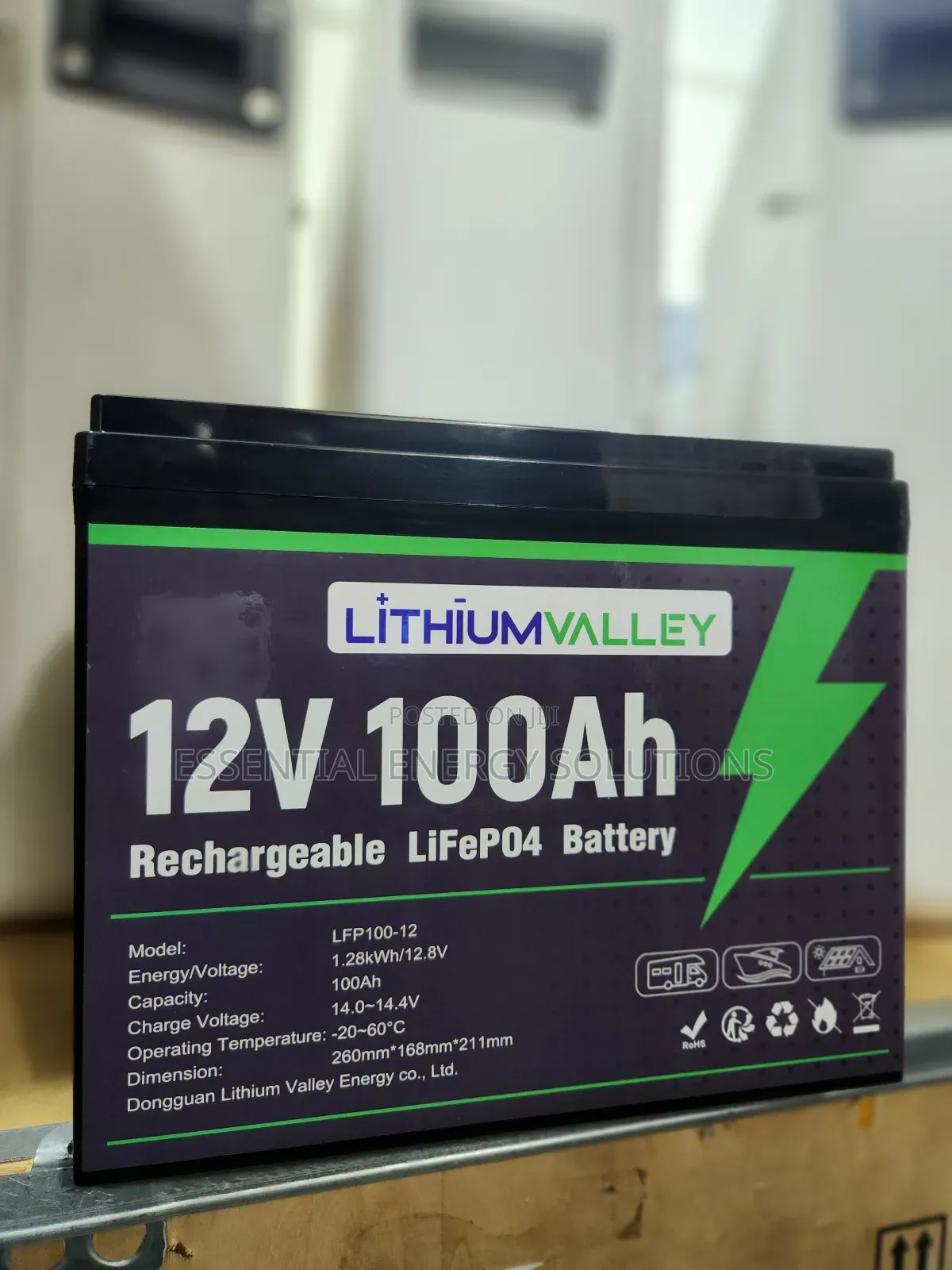 100ah 12v Lithium Phosphate Battery