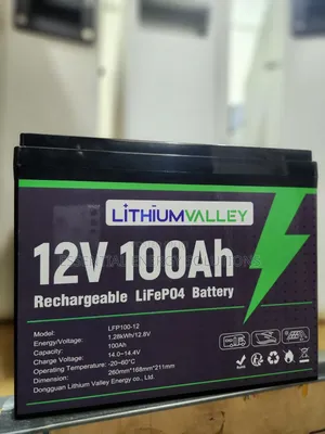 100ah 12v Lithium Phosphate Battery