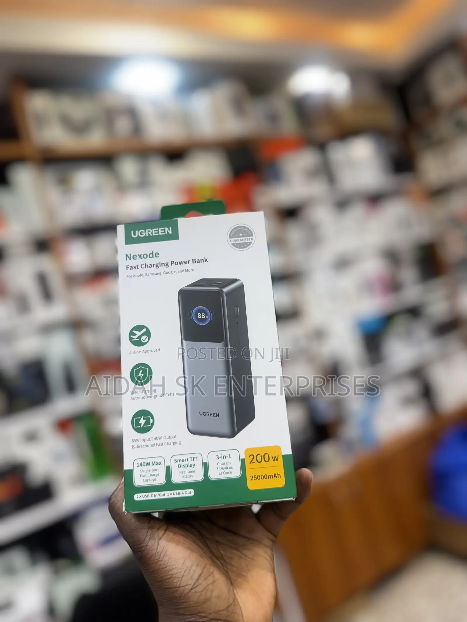 Ugreen Nexode Fast Charging Power Bank (25000mah, 200w