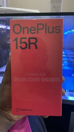 New OnePlus 15R 256 GB Black