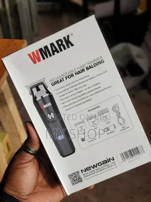 Rechargeable Hair Trimmer - Great for Hair Balding