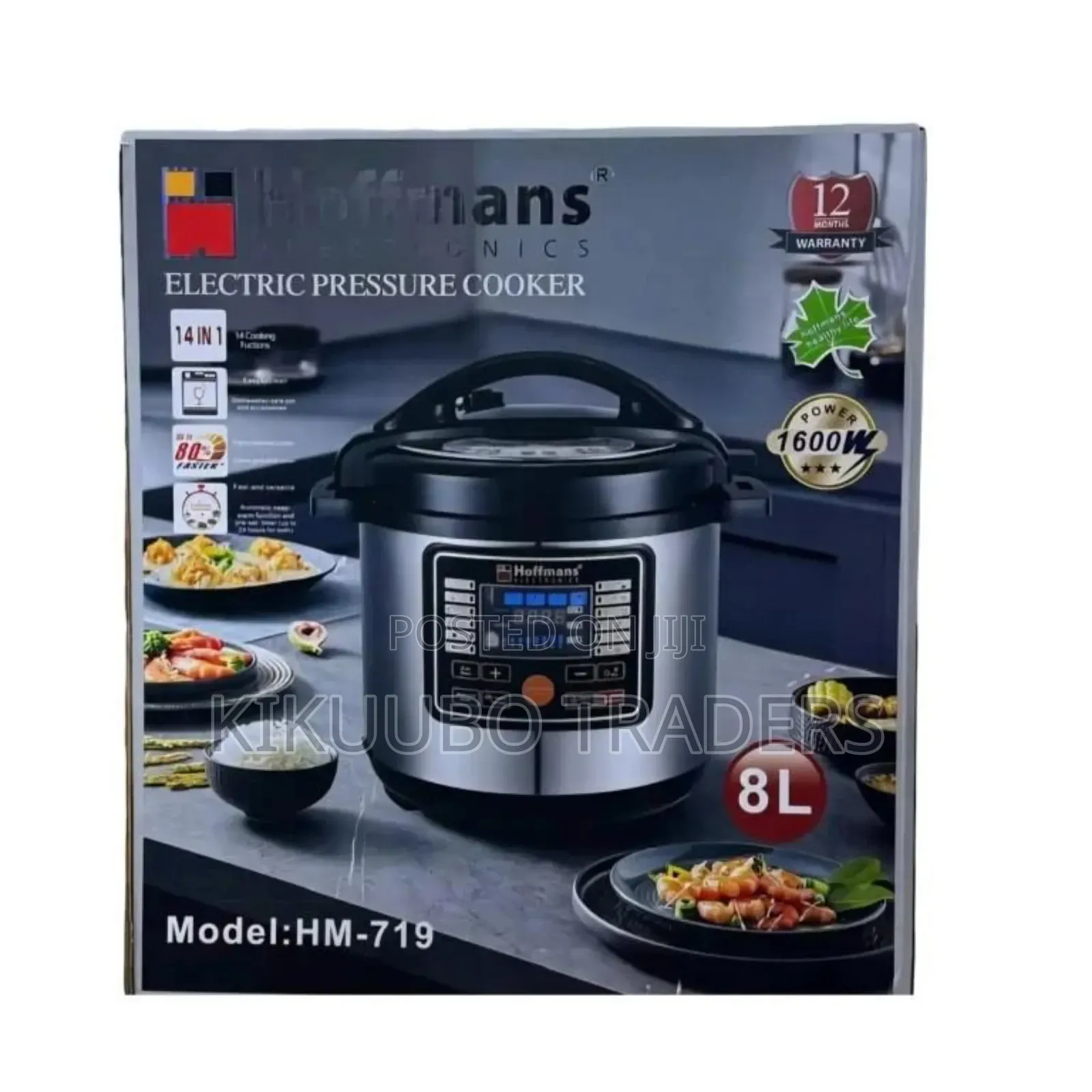 Hoffman 8l Pressure Cooker