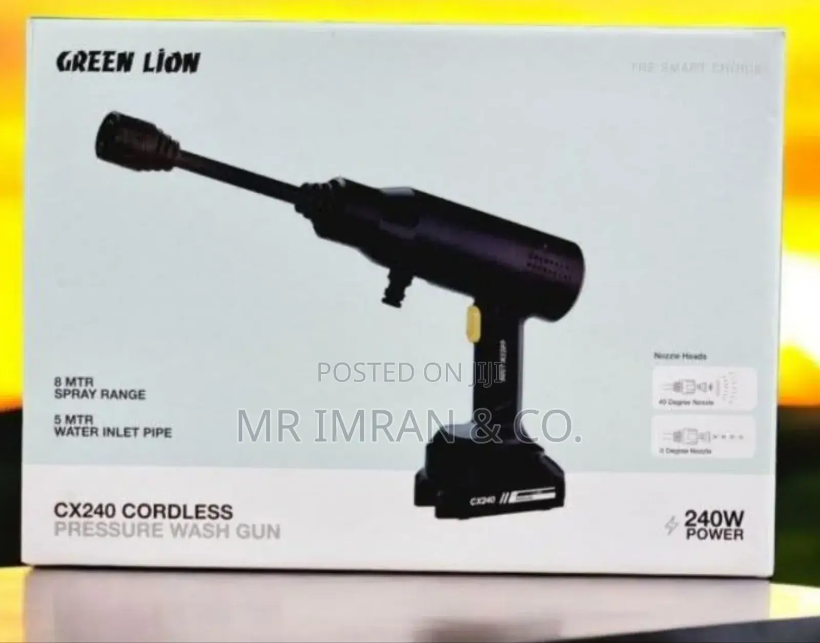 Green Lion 240w Cordless Pressure Wash Gun