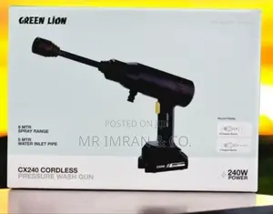 Green Lion 240w Cordless Pressure Wash Gun