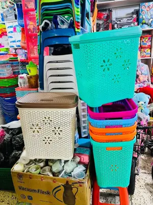 Plastic Laundry Basket Organizer