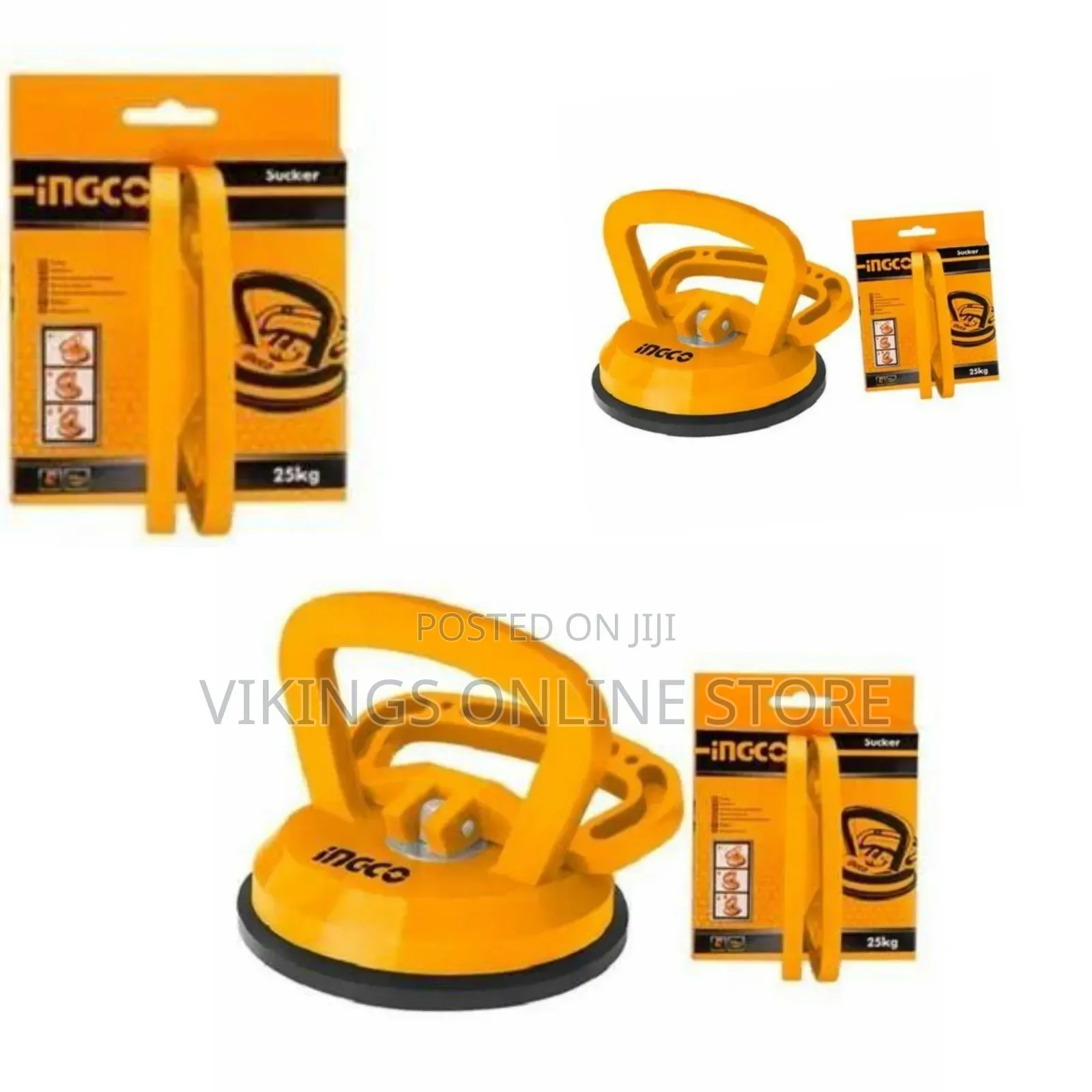 Ingco Glass Sucker-for 25 Kg, Capacity