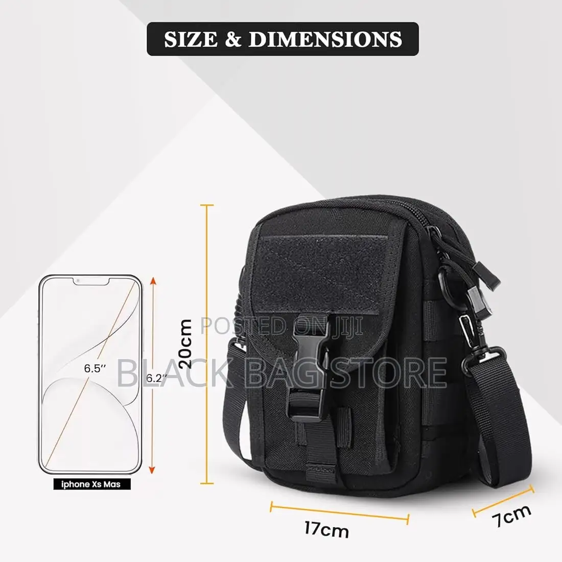 Men’S Belt/Cross Bag