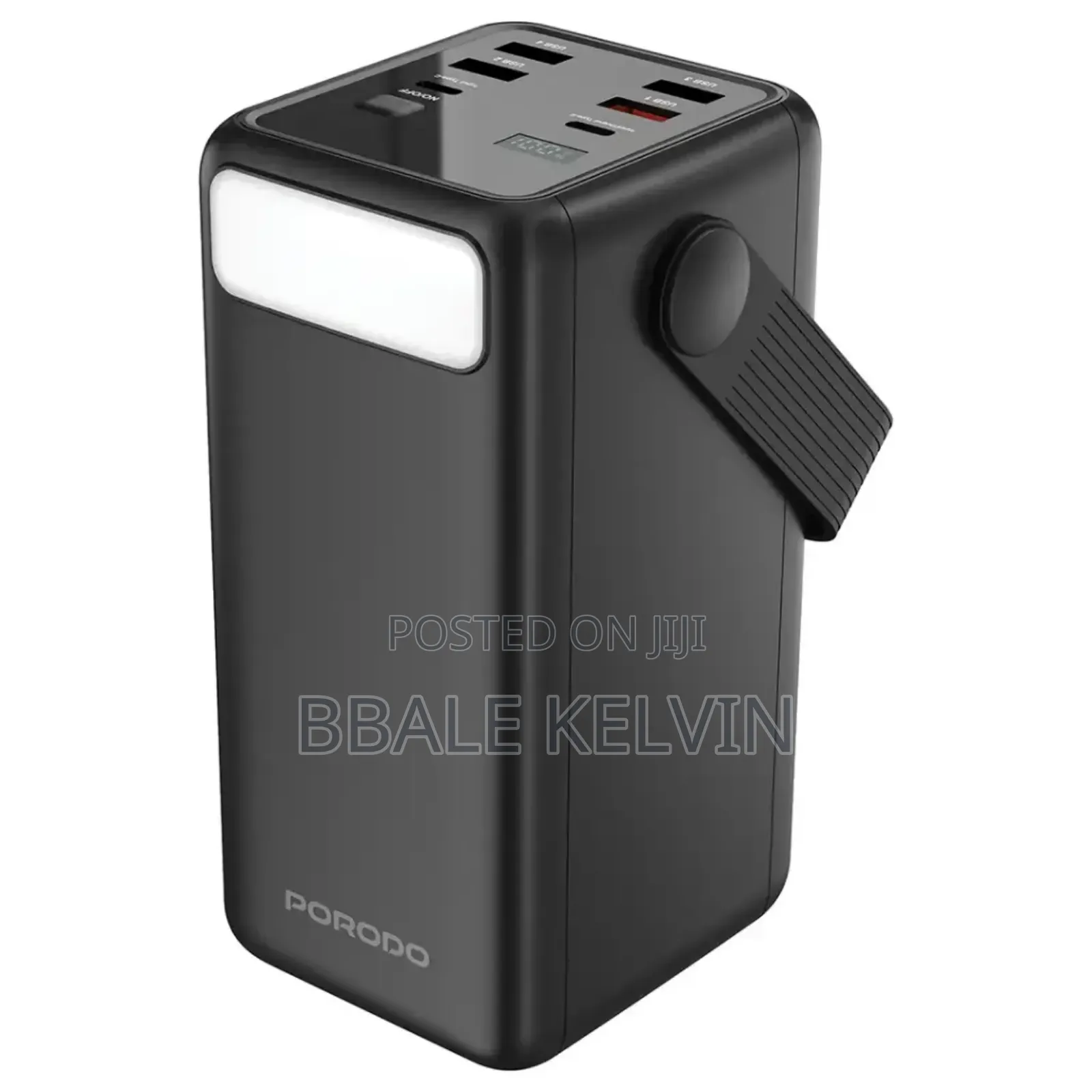 Porodo Lara 50000mah Power Bank With Integrated Cables and Flashlight