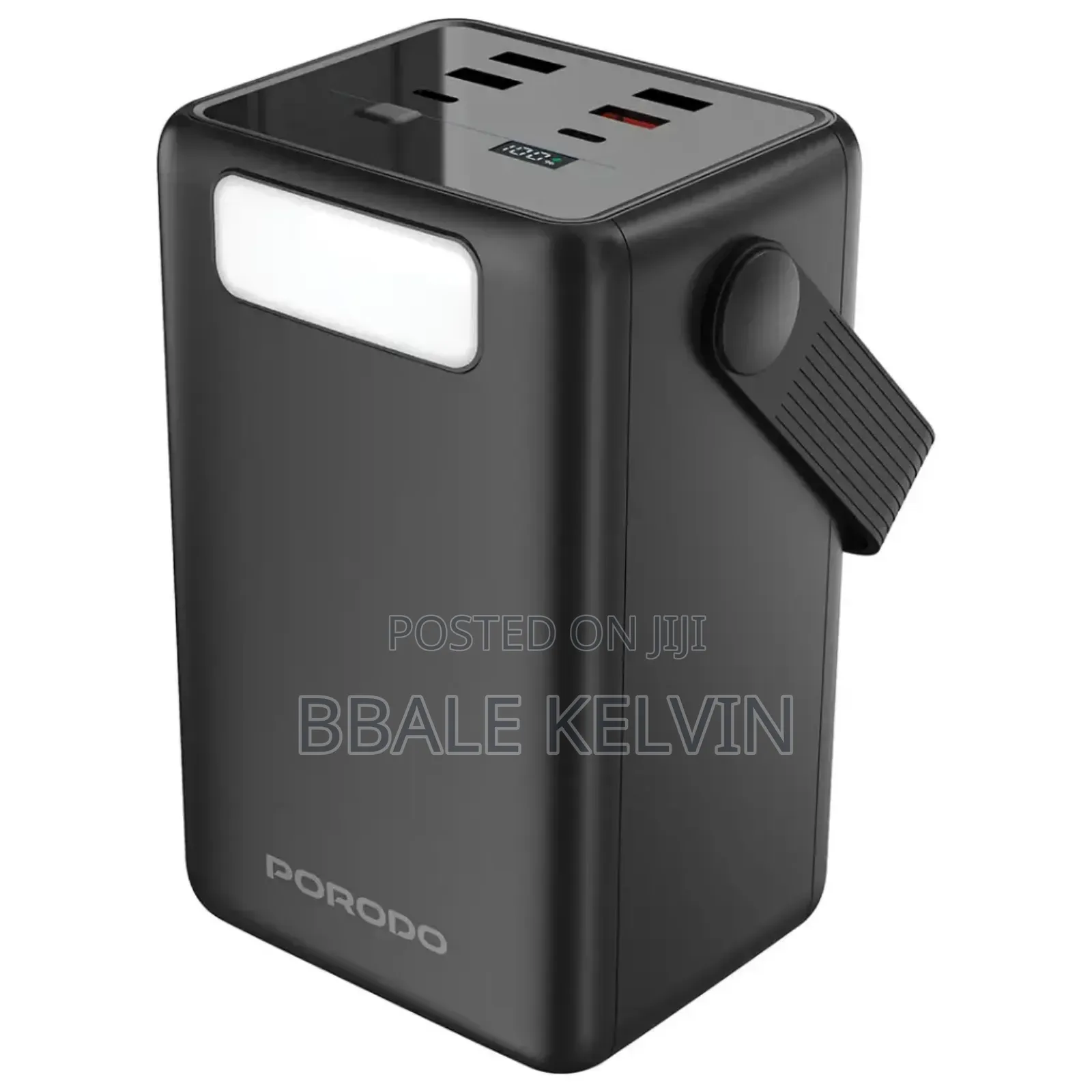 Porodo Lara 80000mah Power Bank With Integrated Cables and Flashlight