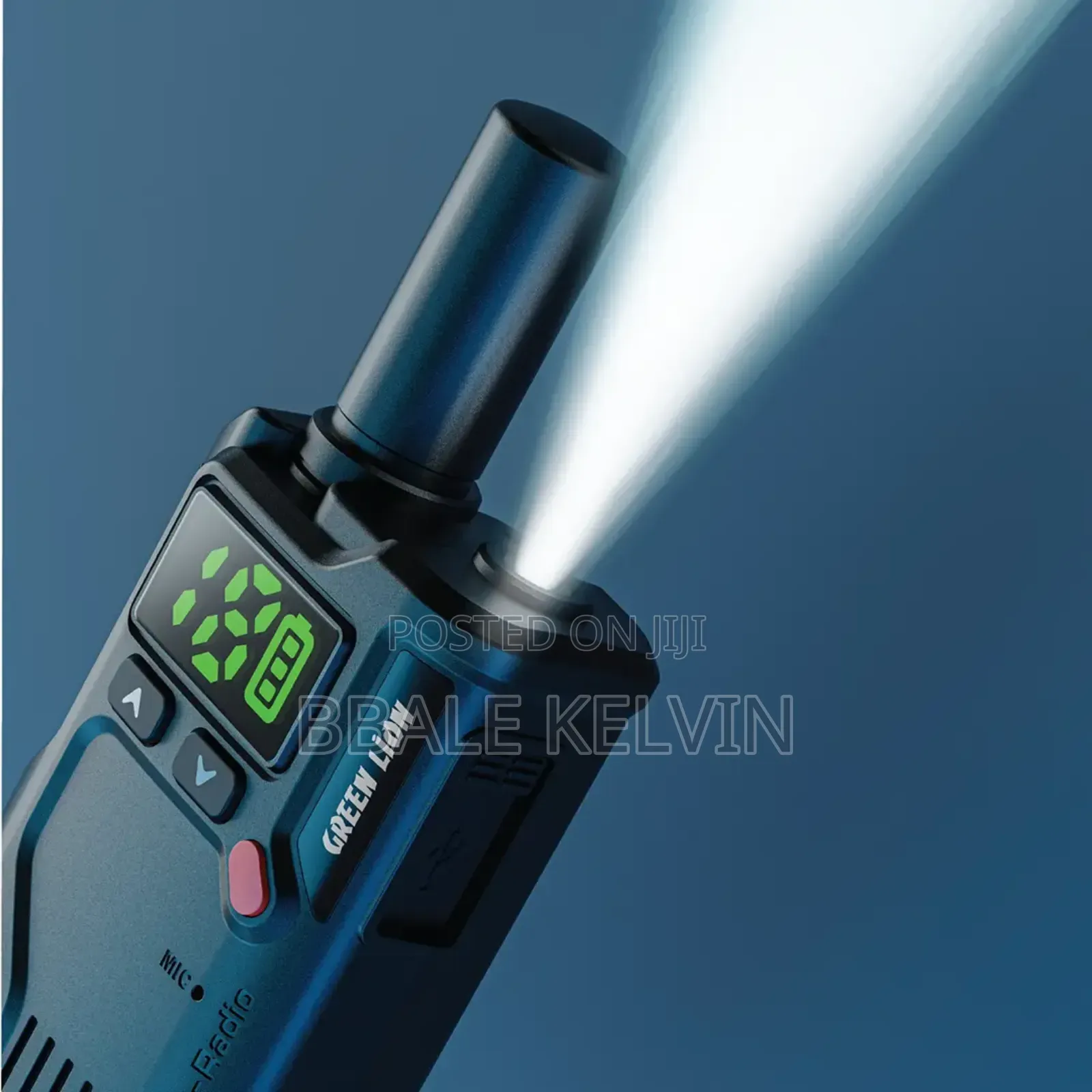 Green Lion Walkie Talkie 2500 Mah Battery, 3.7v Two Way Audio