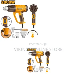 Ingco Hg200047 Heat Gun 2000w - Brown Yellow