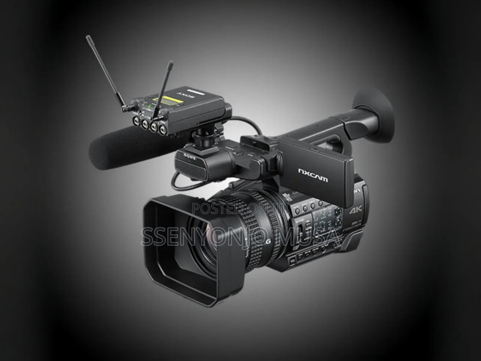 Sony Live Stream Camera HXR-Nx200 – Camcorder, 1" Sensor, 12x Zoom