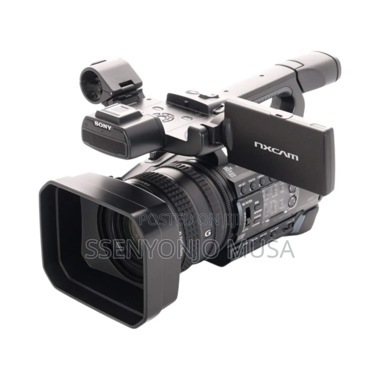 Sony Live Stream Camera HXR-Nx200 – Camcorder, 1" Sensor, 12x Zoom