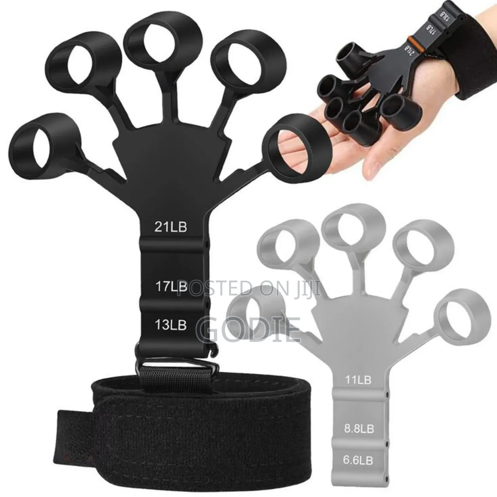 Finger Gripper and Grip Strength Trainer.