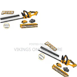 Ingco Cordless Hedge Trimmer - Orange/Silver