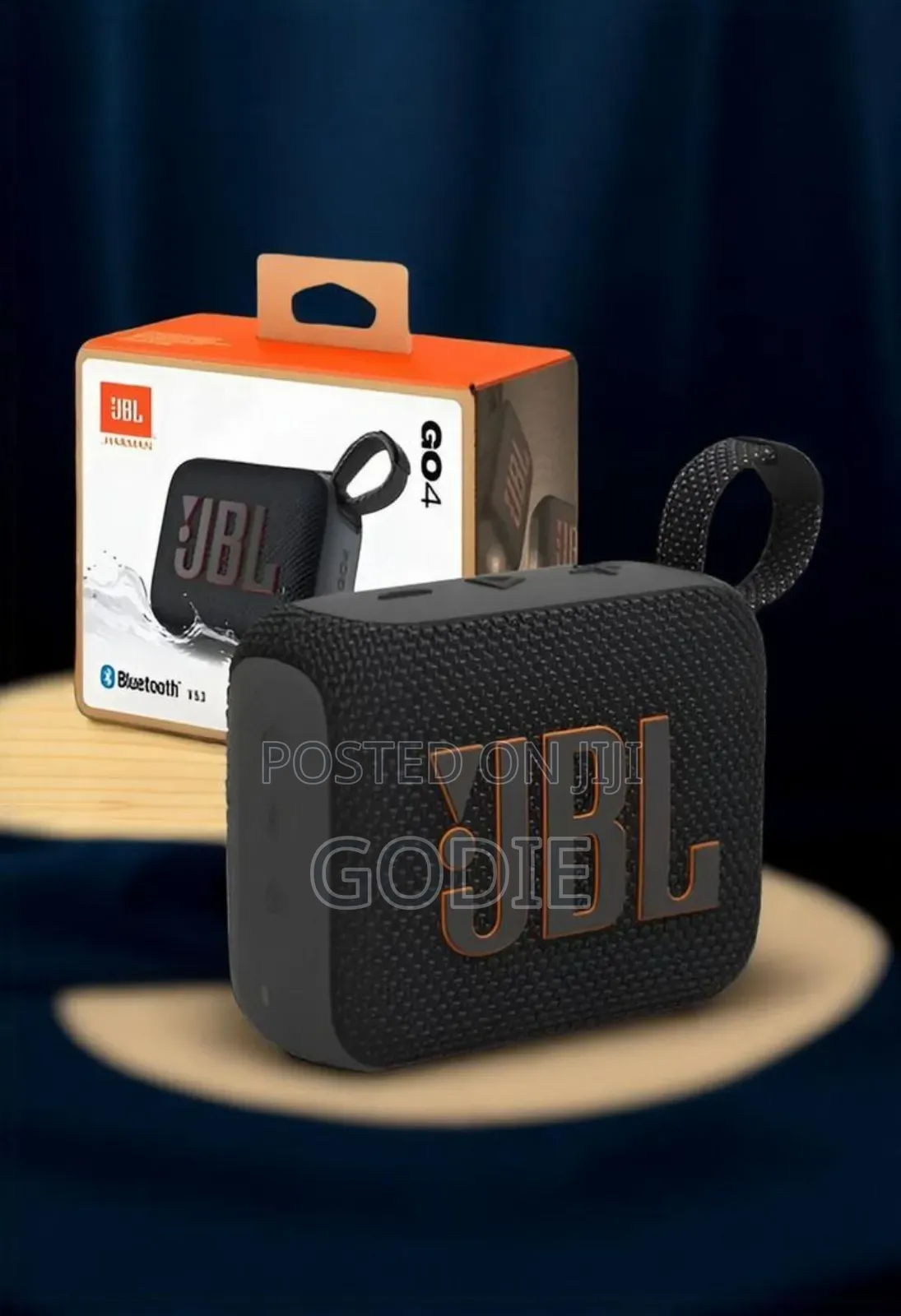JBL Go 4 Portable Bluetooth Speaker.