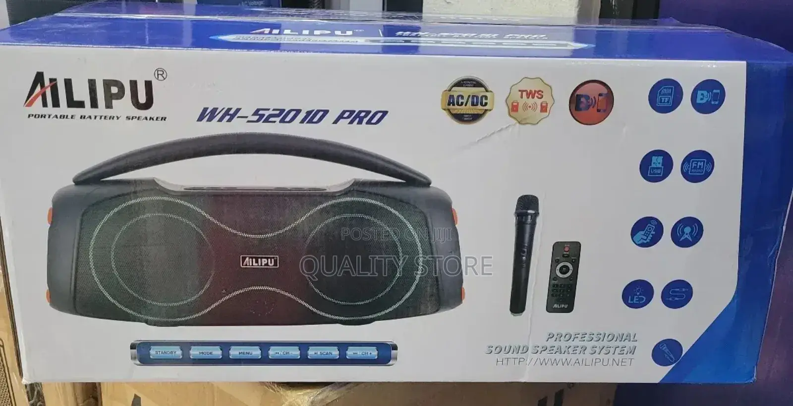 Ailipu Wh-52010 Pro Proffessional Sound Speaker System