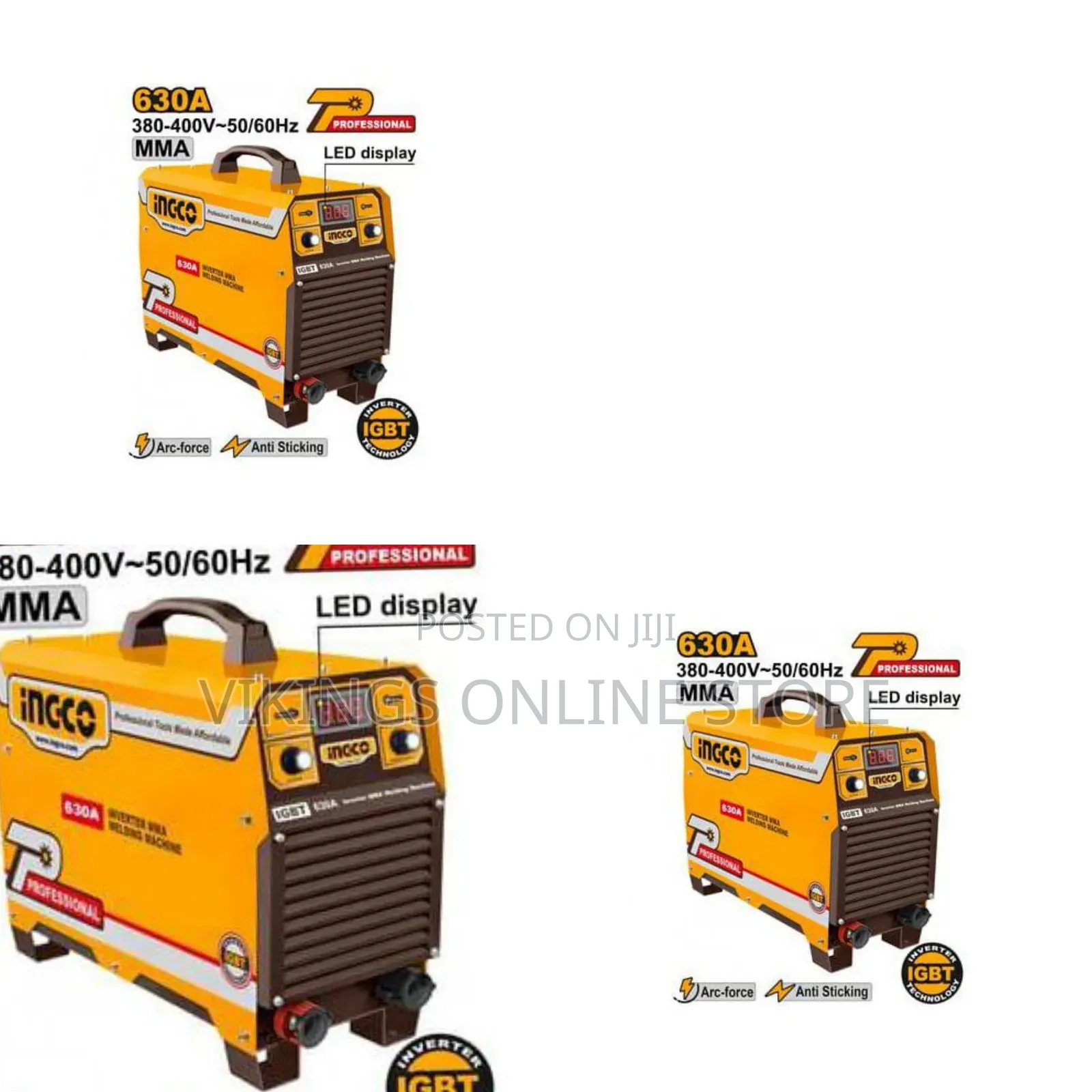 Ingco Inverter Mma Welding Machine 630 Ampere Ing-Mma6308