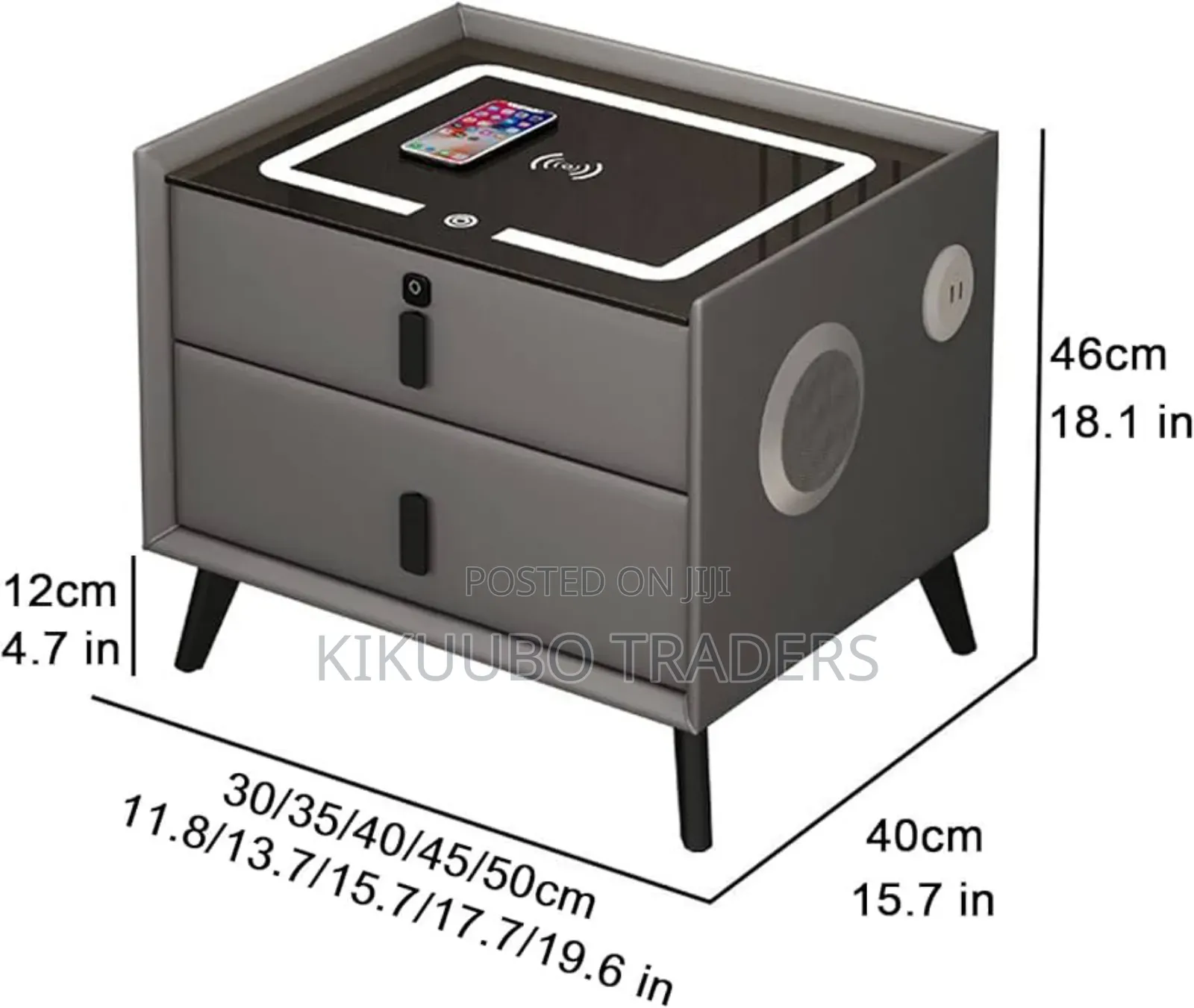 Smart Bedside Table Bedroom Bedside Cabinet With Drawers