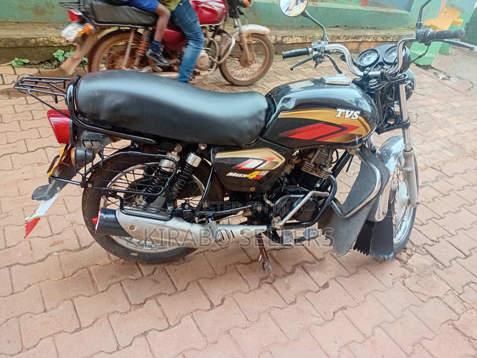 TVS XL 100 2023 Black