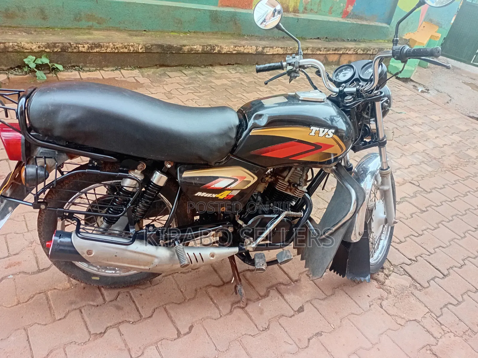 TVS XL 100 2023 Black