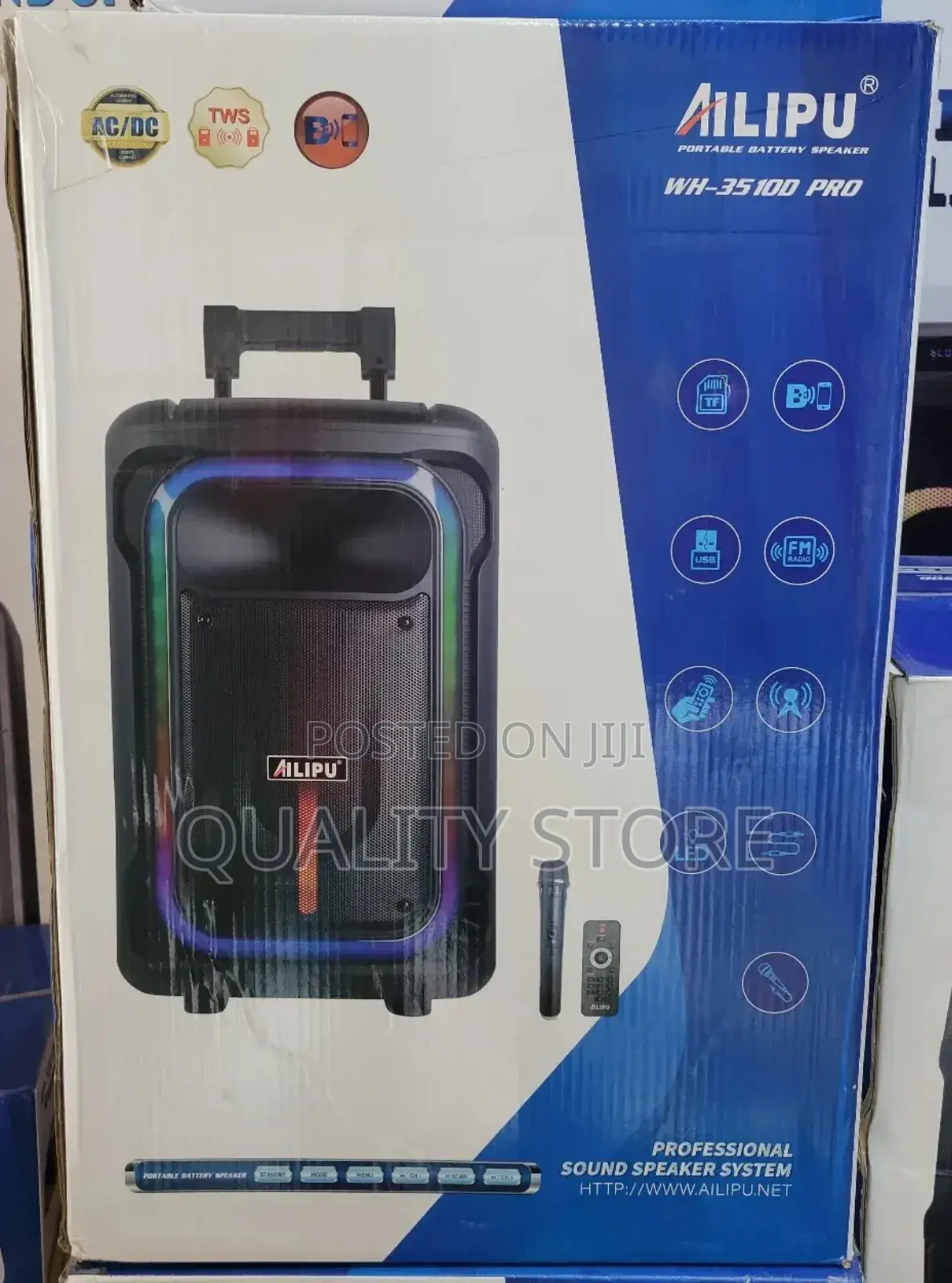 Ailipu Wh-35100 Pro Proffessional Sound Speaker System