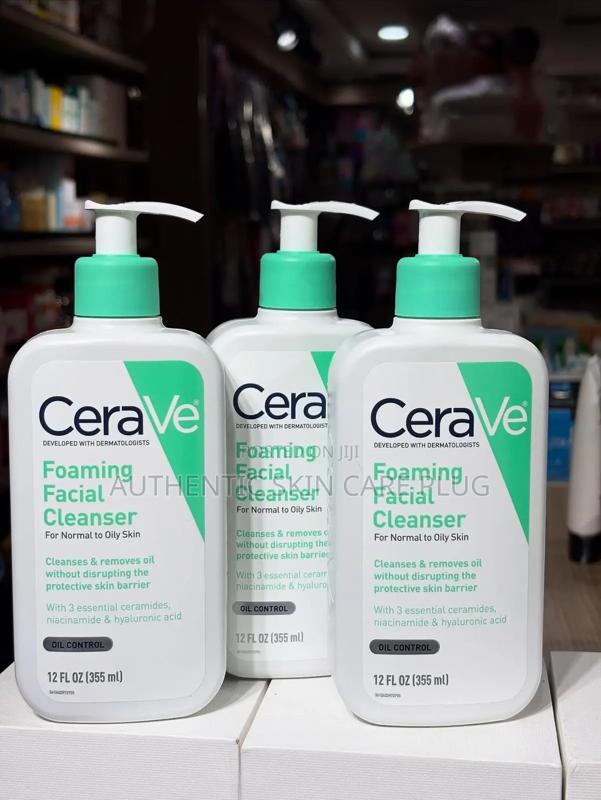 Cerave-Foaming Cleanser-Normal to Oily Skin Uk Brand 335mls