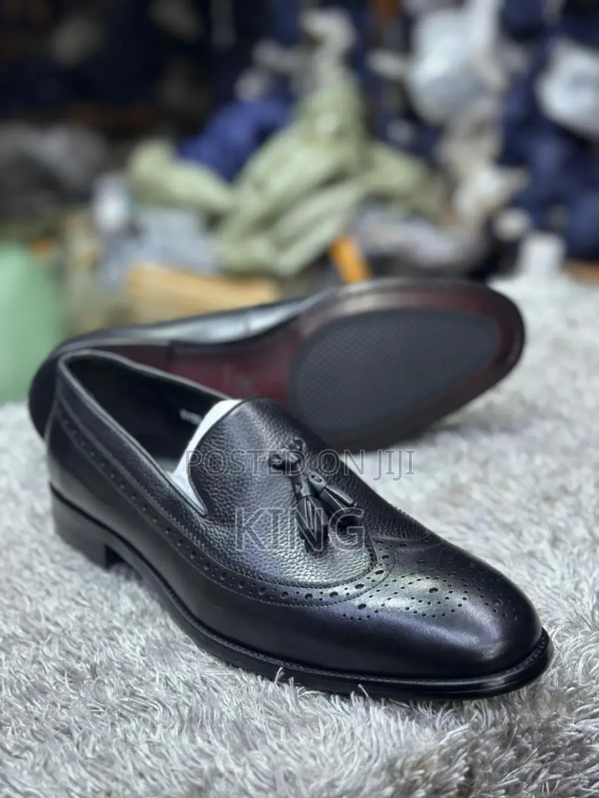 Clear Leather Steps Gentle Shoes