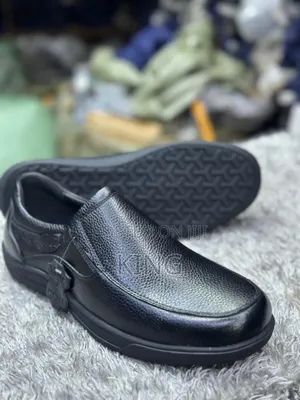 Clear Leather Steps Gentle Shoes
