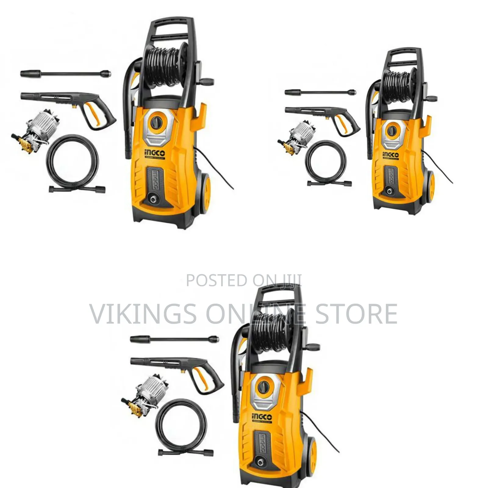Ingco Hpwr28008 High Pressure Washer 2800w - Orange