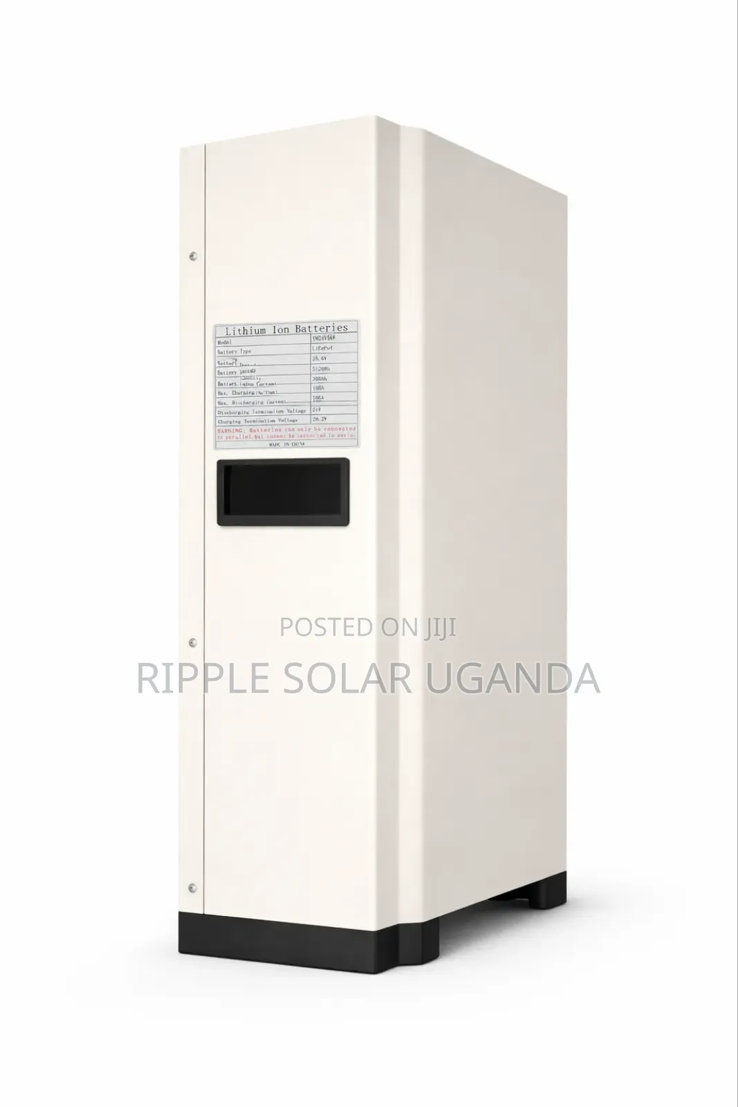 25.6v 200ah Lifepo4 Lithium Solar Battery Cabinet 5.12kwh Backup