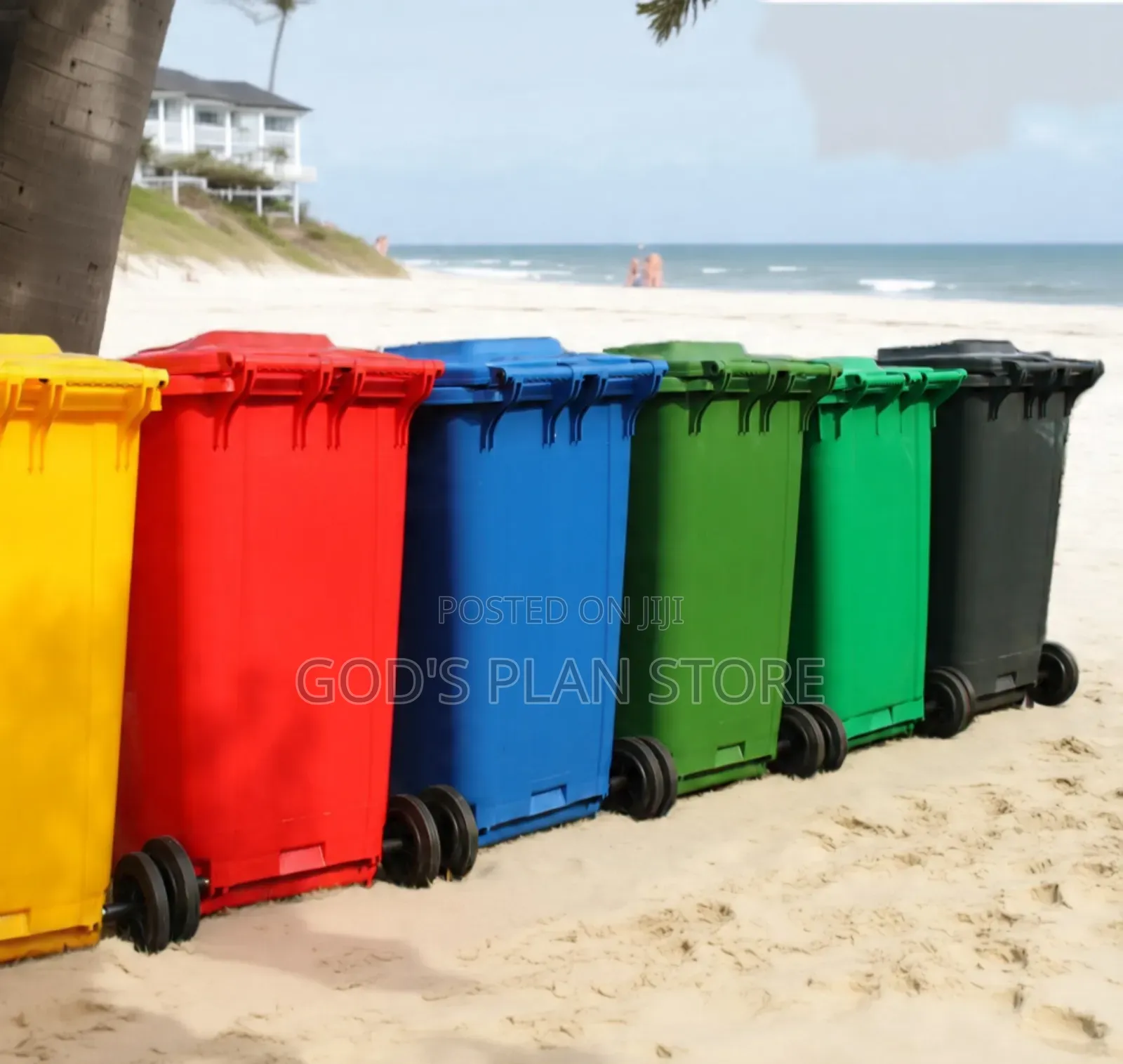 Rocked Plastic Dust Bins 240litres Plastic Dust Bins 240litres