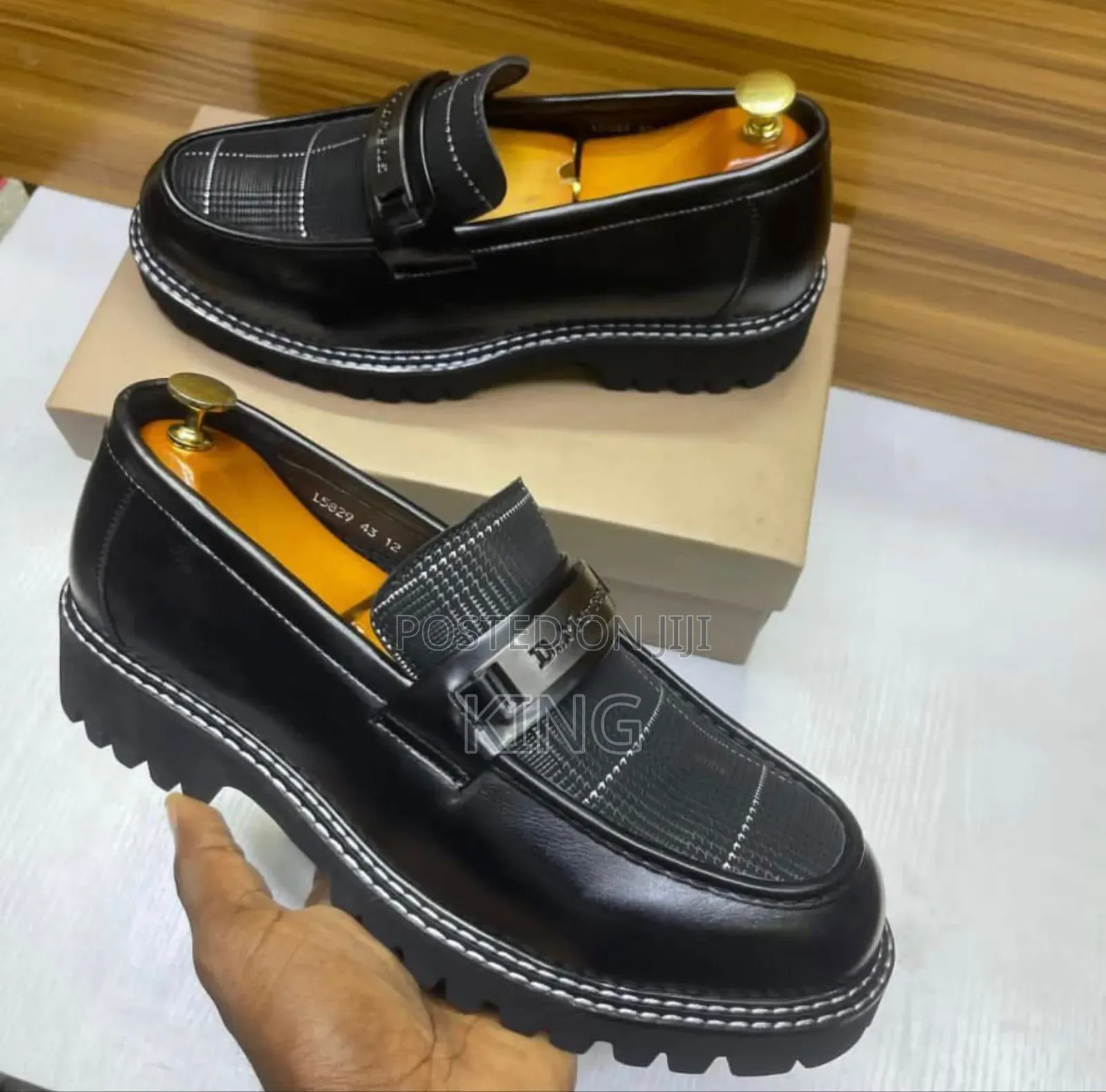 Dr Martens Black Leather Casual Loafers