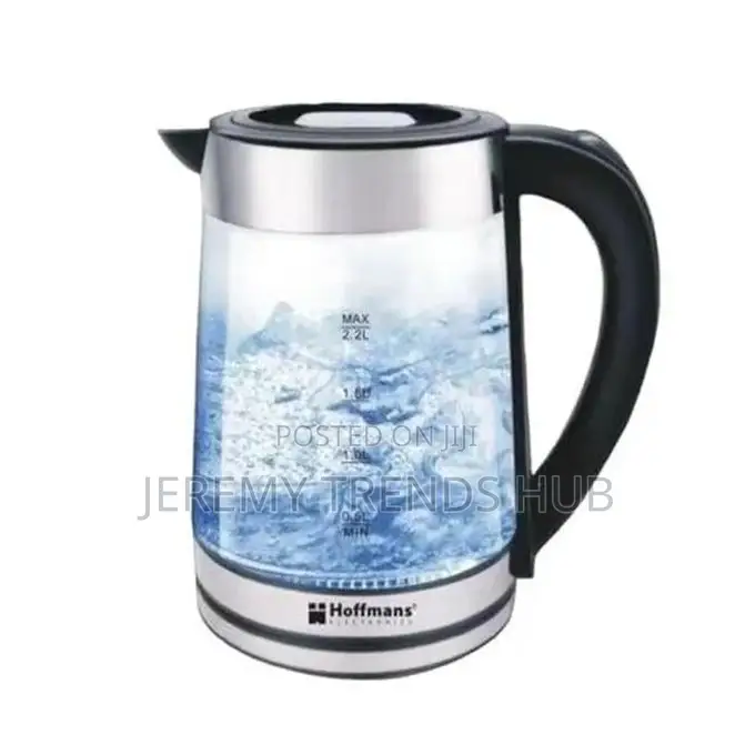 Hoffmans Hm-2515 Glass Electric Kettle.