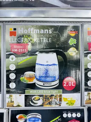 Hoffmans Hm-2515 Glass Electric Kettle.