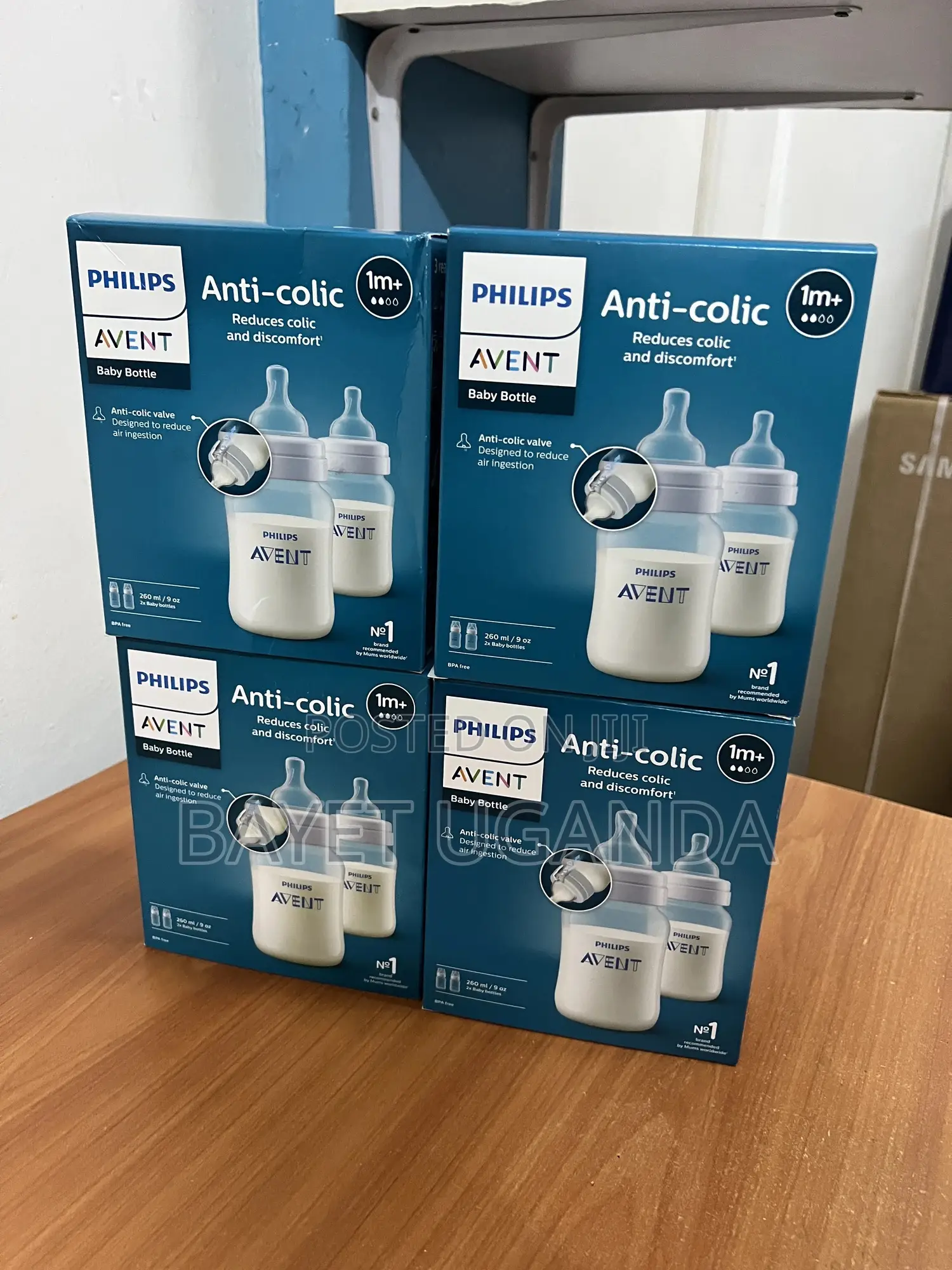 Philips Avent 260ml Anti-Colic Baby Feeding Bottles