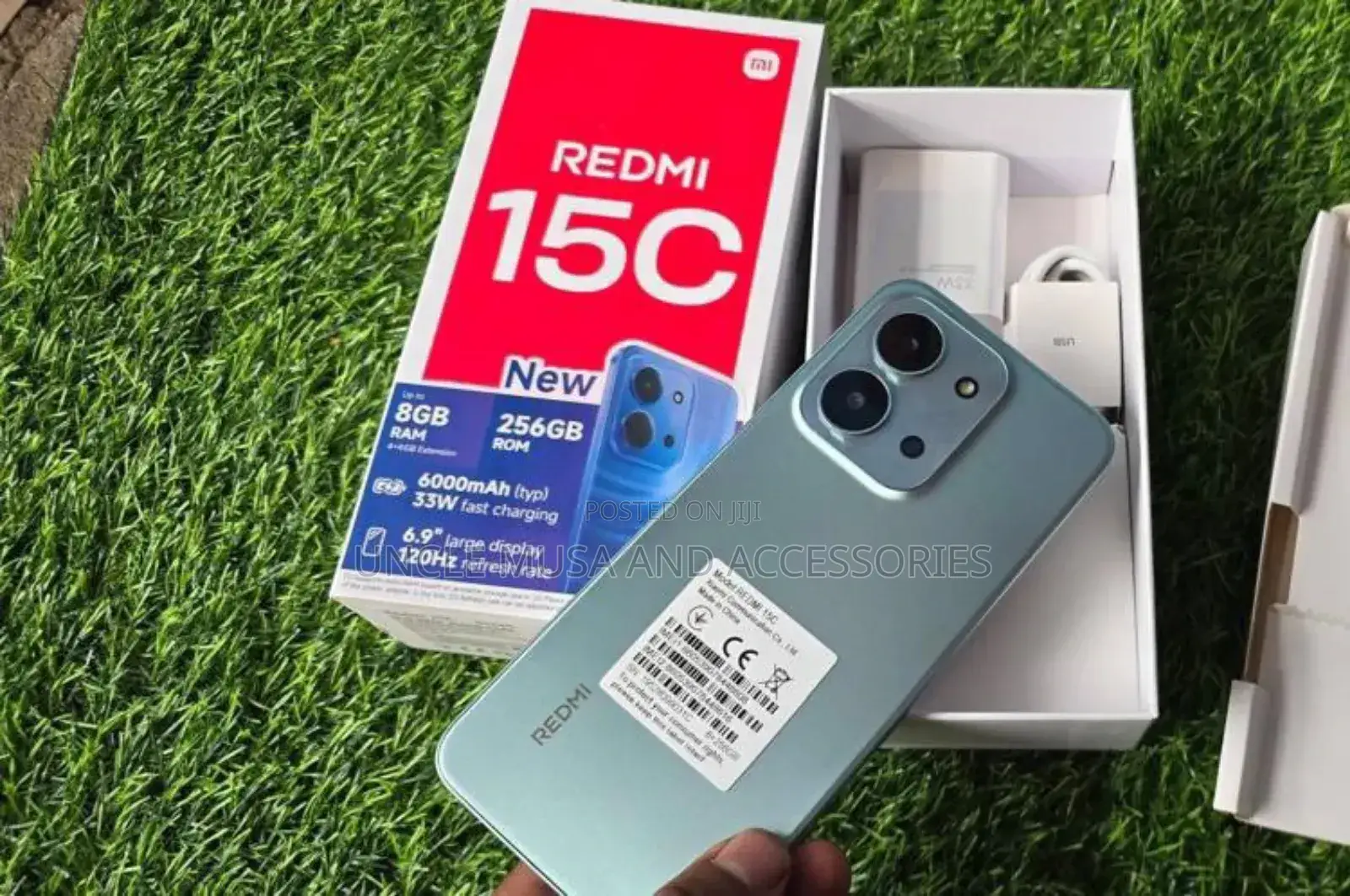 New Xiaomi Redmi 15C 4G 256 GB Green