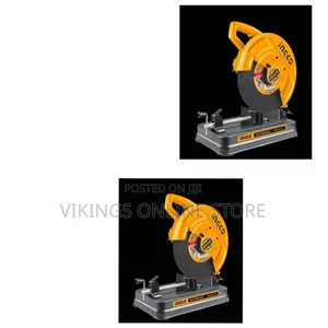 Ingco Cut Off Saw Cos223589 - 2200w, 355mm Blade - Grey / Orange