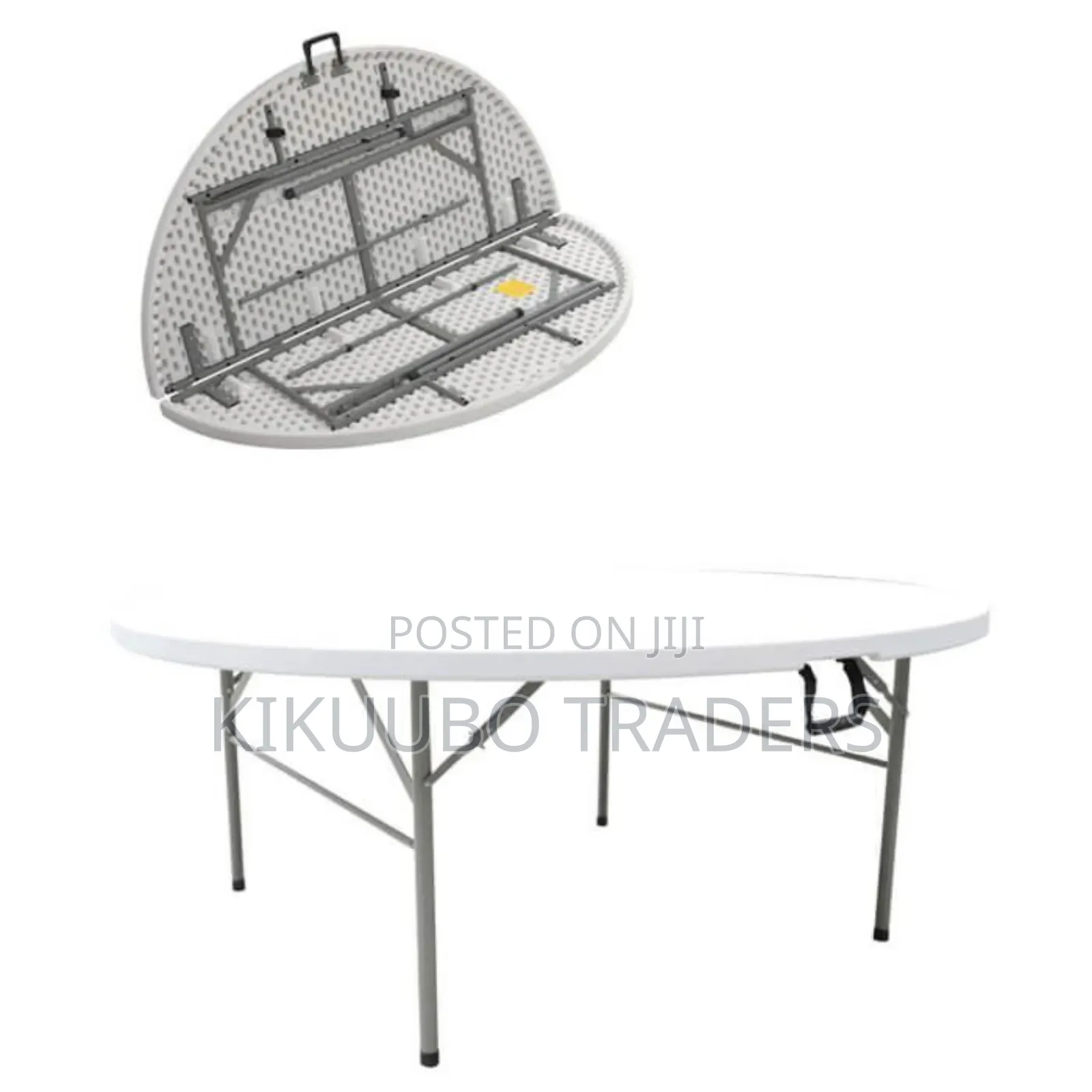 Flash Furniture 6ft Round All-Occasion Plastic Folding Event Table