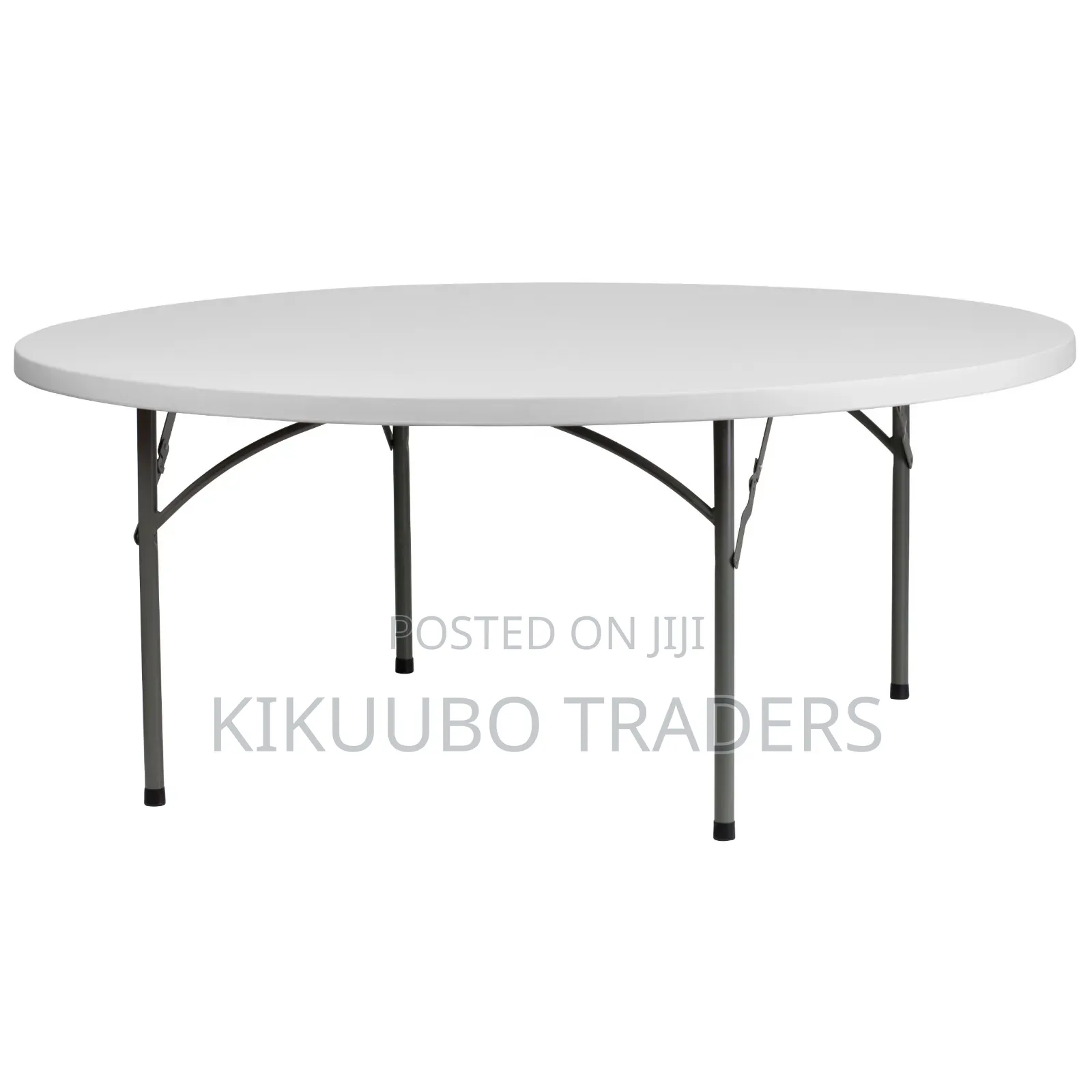 Flash Furniture 6ft Round All-Occasion Plastic Folding Event Table