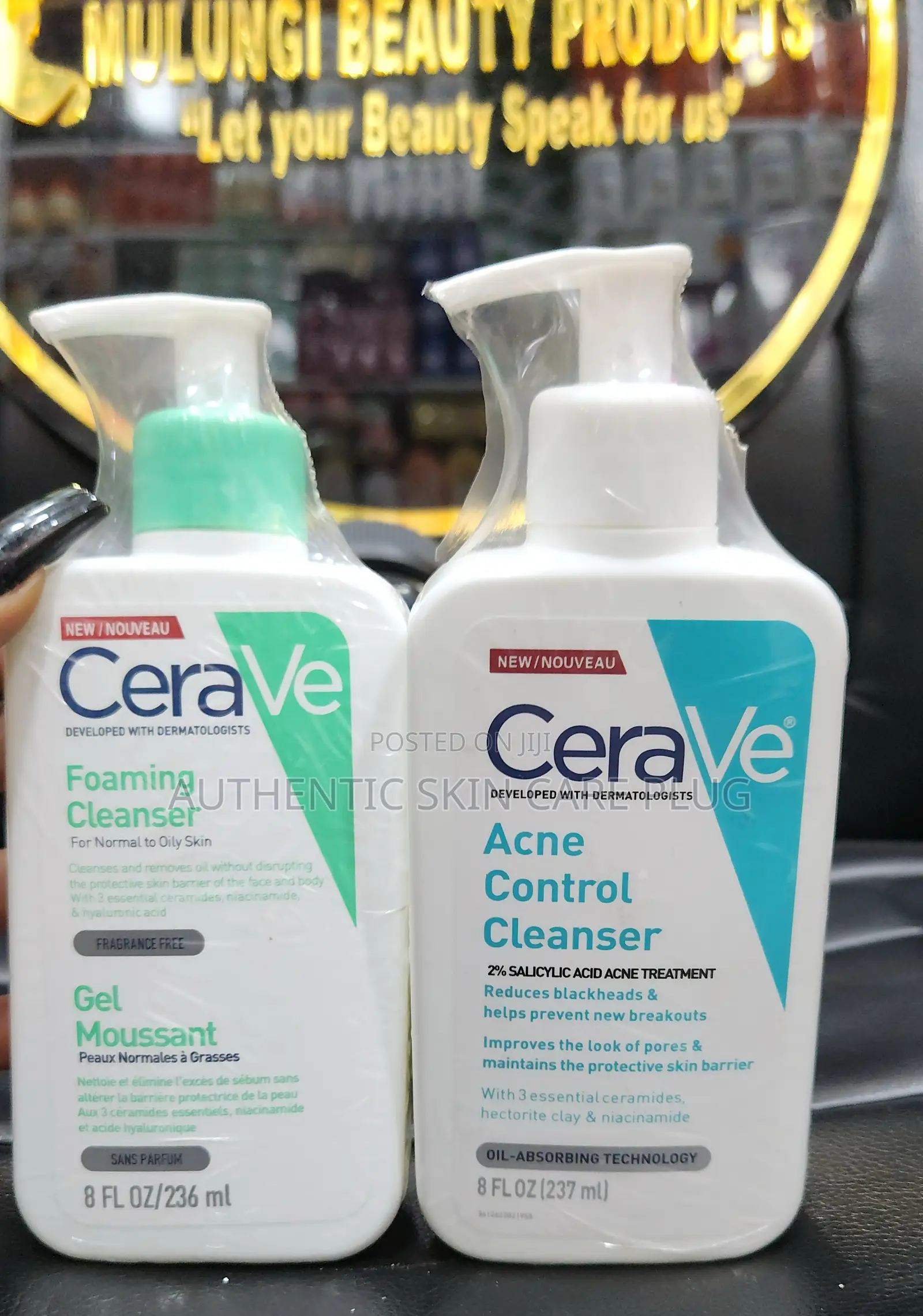 Cerave Acne Control Facial Cleanser Formulated With 2% Salicylic Acid.