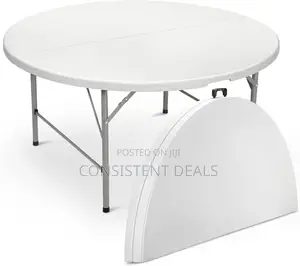 6ft Foldable  Plastic  Table