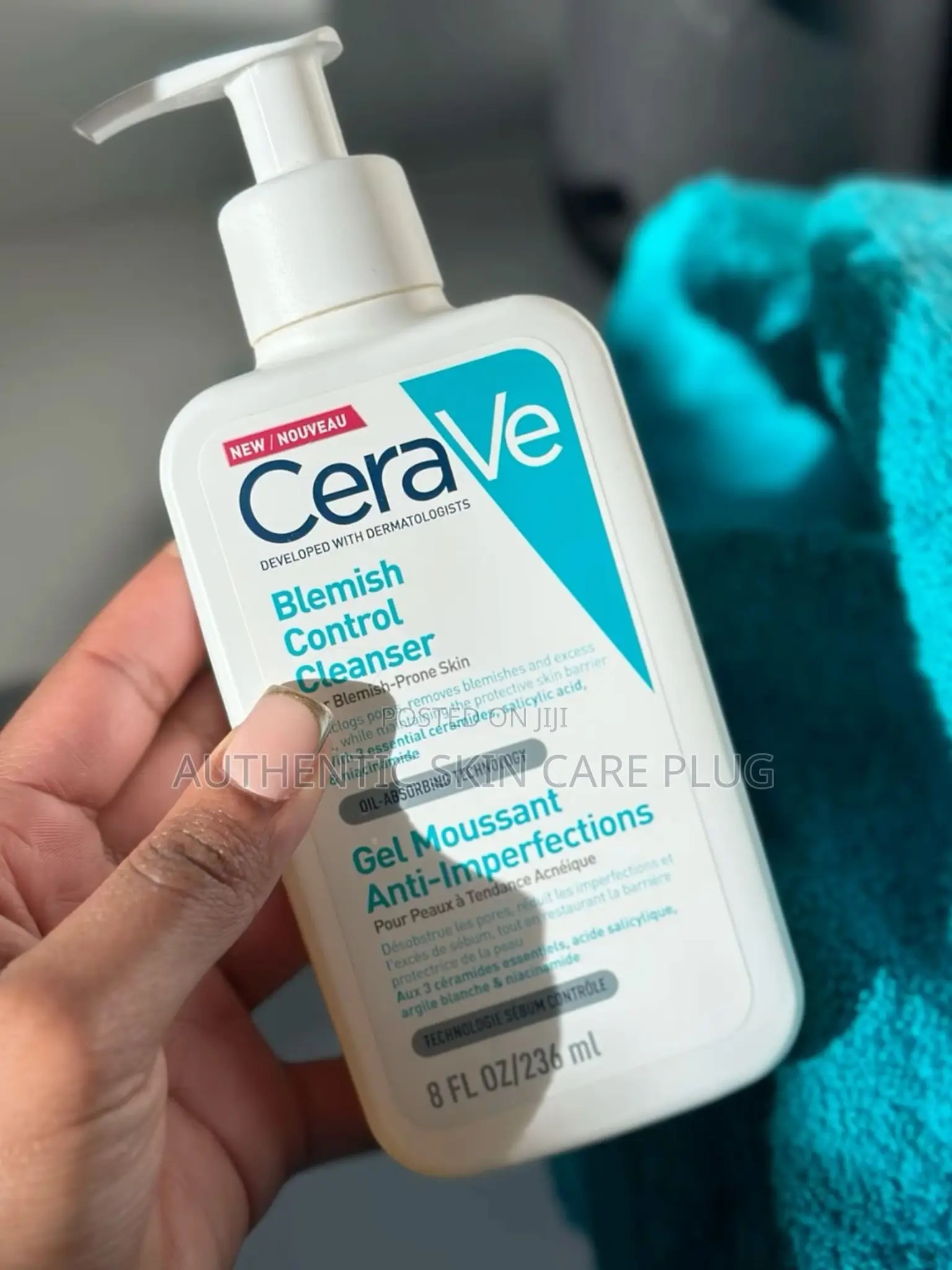 Cerave Blemish Control Facial Cleanser For Blemish-prone Skin
